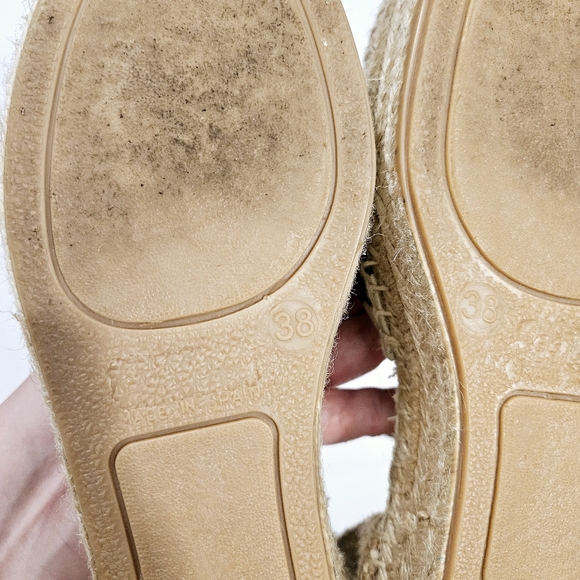 Penelope Chilvers Rita Leopard Suede Espadrilles Size 38 - Picture 10 of 13